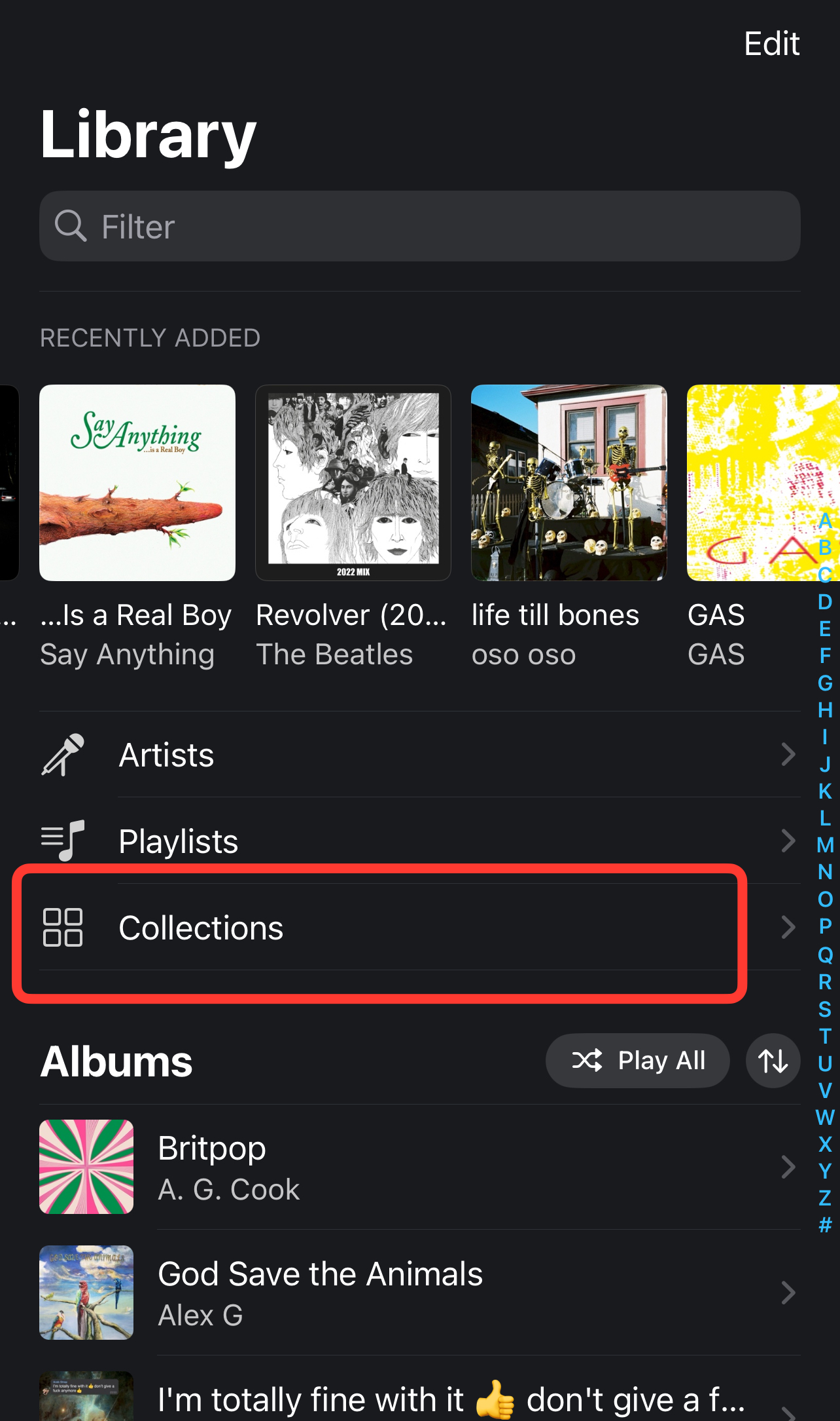 Symfonium app screenshot